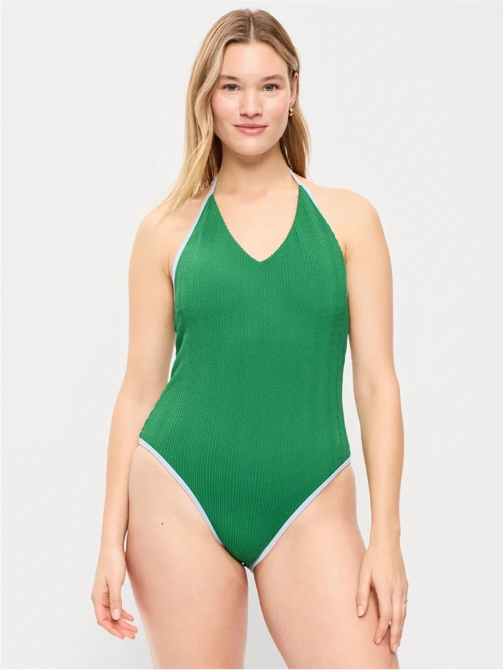 NWOT Old Navy Ribbed v neck halter one piece